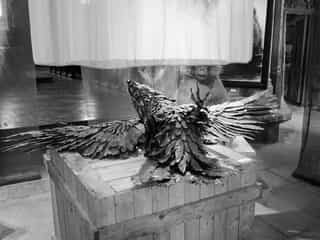 Sculpture en acier, Aurélien Raynaud, peintre et sculpteur animalier